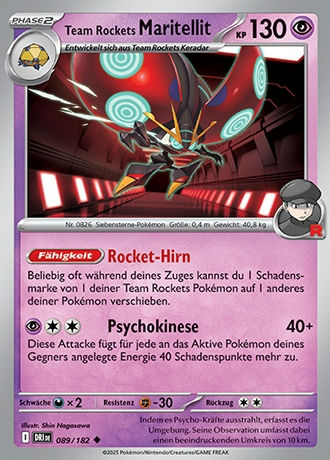 Ewige Rivalen - Pokemon & Trainerkarten - Reverse Holo