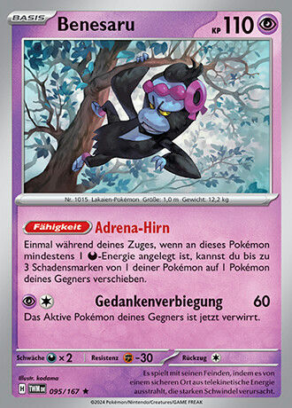 Maskerade im Zwielicht - Pokemon & Trainerkarten - Reverse Holo