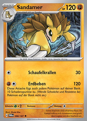 Maskerade im Zwielicht - Pokemon & Trainerkarten - Reverse Holo