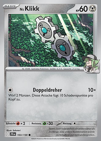 Reisegefährten - Pokemon & Trainerkarten - Reverse Holo