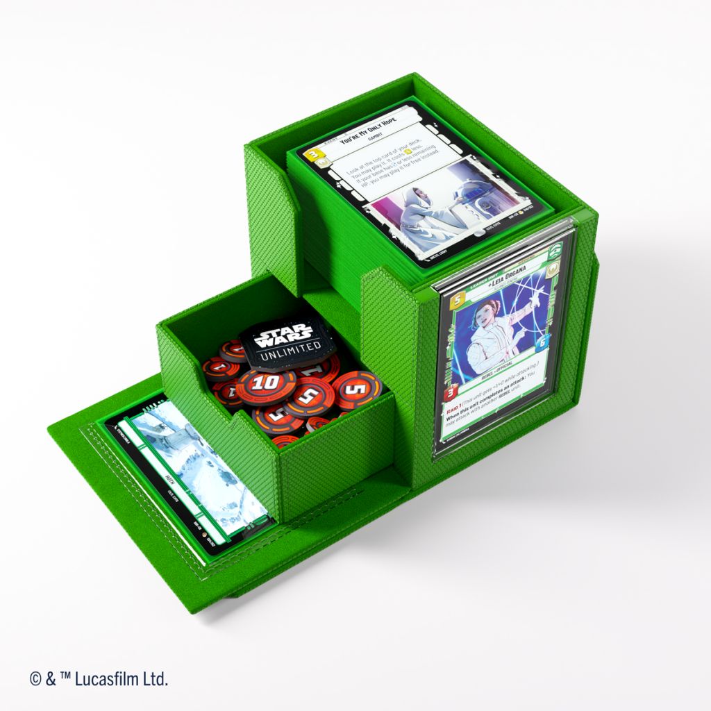 Gamegenic - Star Wars: Unlimited Deck Pod Green