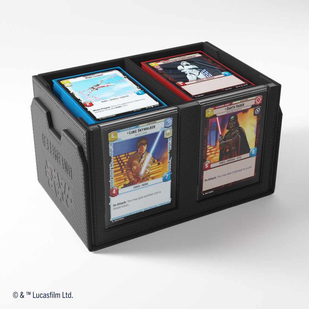 Gamegenic - Star Wars: Unlimited Double Deck Pod Black