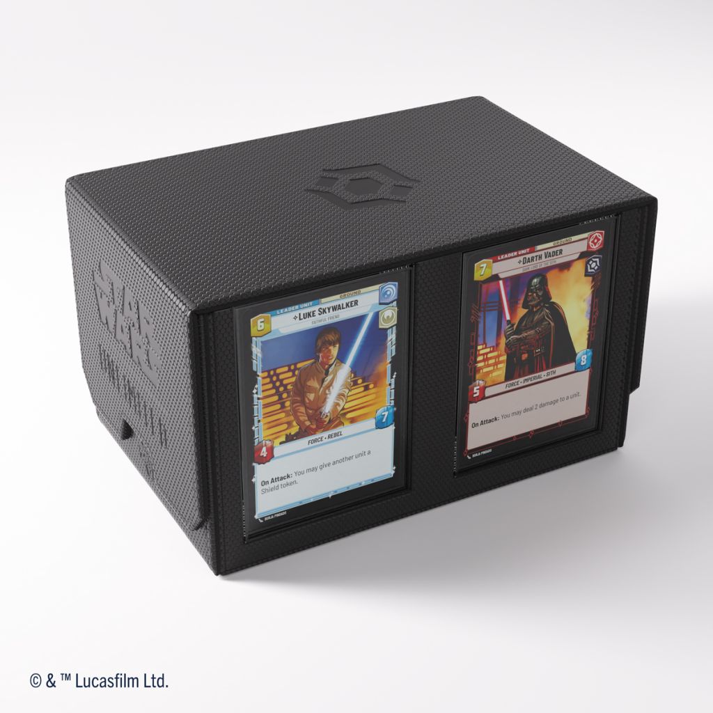 Gamegenic - Star Wars: Unlimited Double Deck Pod Black