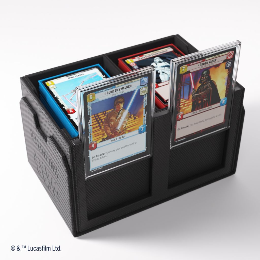 Gamegenic - Star Wars: Unlimited Double Deck Pod Black