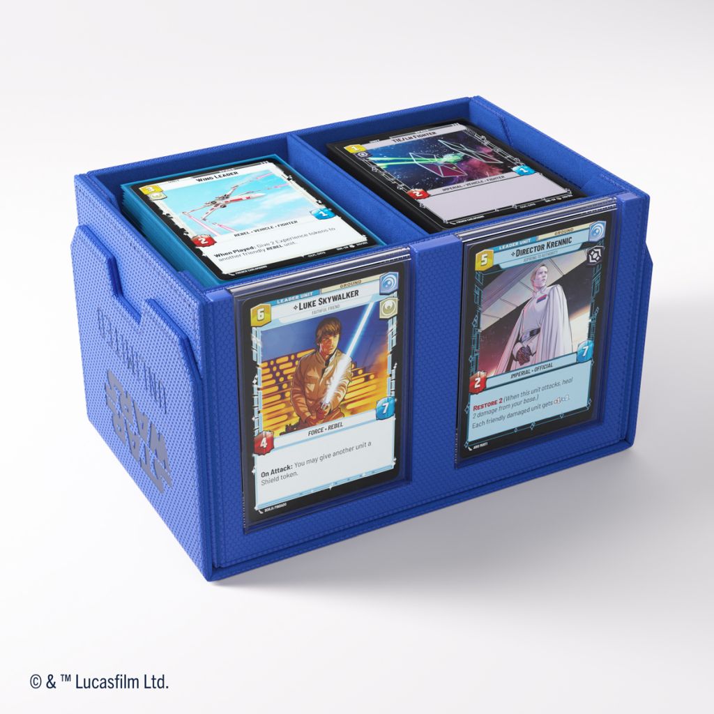 Gamegenic - Star Wars: Unlimited Double Deck Pod Blue