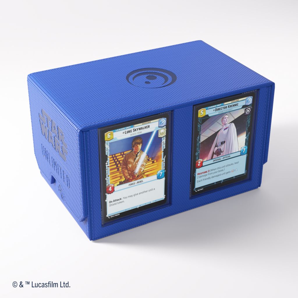 Gamegenic - Star Wars: Unlimited Double Deck Pod Blue