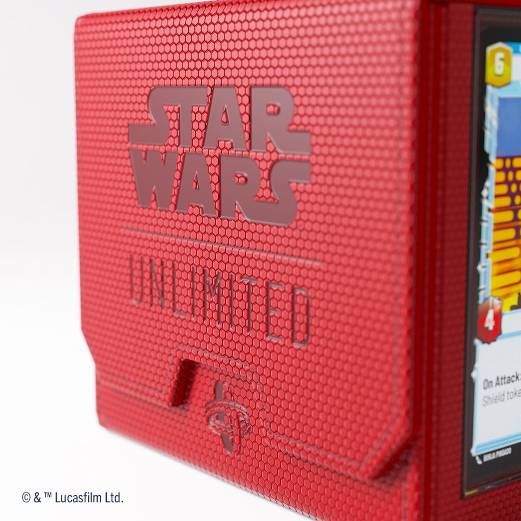 Gamegenic - Star Wars: Unlimited Double Deck Pod Red