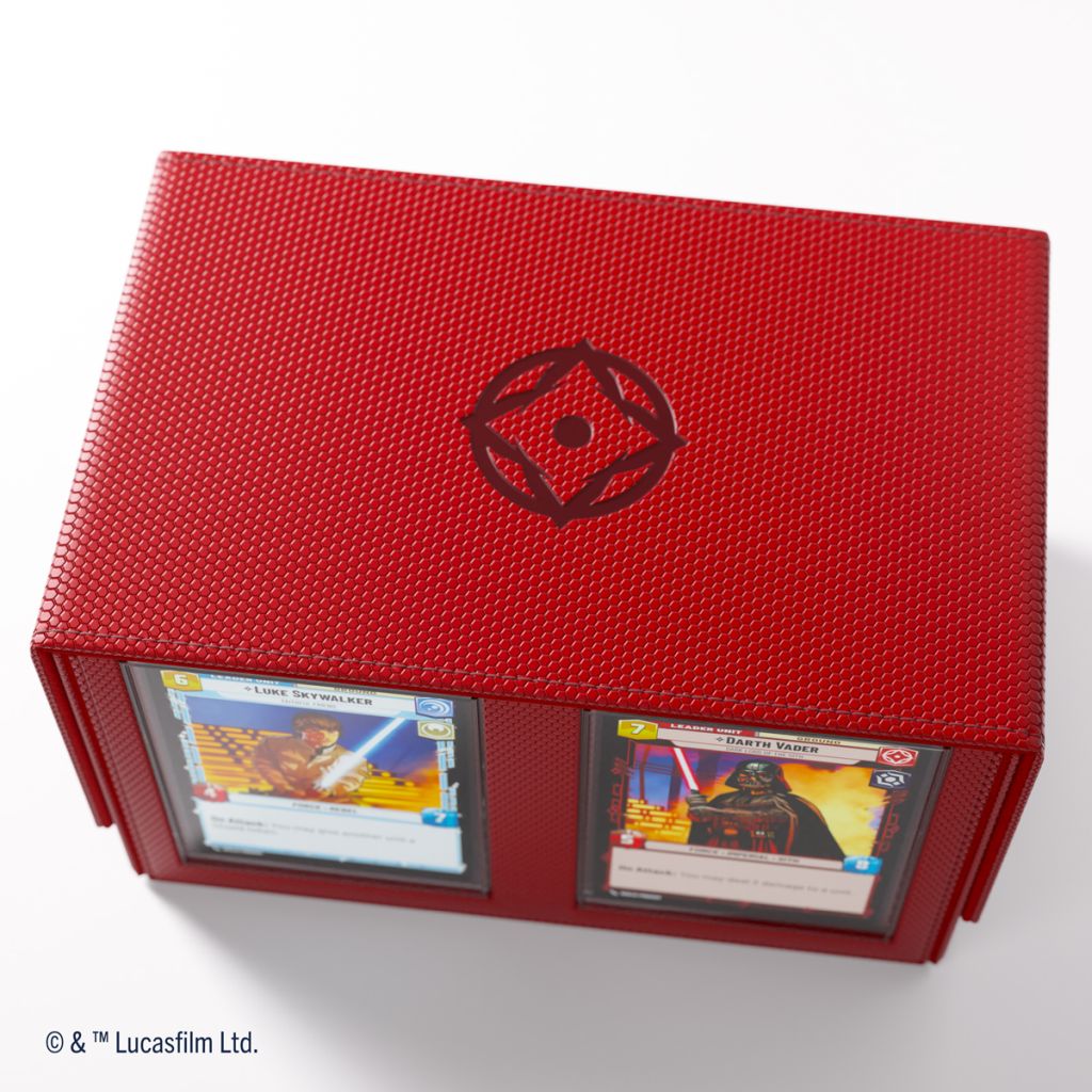 Gamegenic - Star Wars: Unlimited Double Deck Pod Red