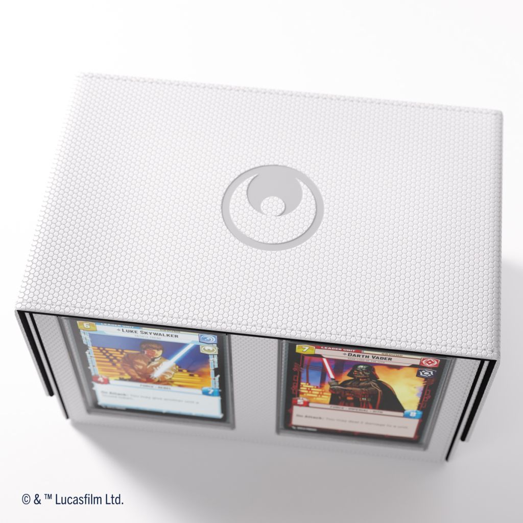 Gamegenic - Star Wars: Unlimited Double Deck Pod White / Black