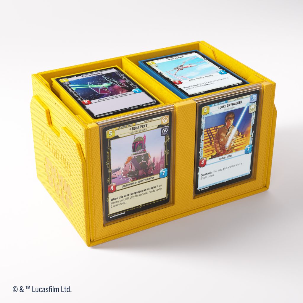 Gamegenic - Star Wars: Unlimited Double Deck Pod Yellow