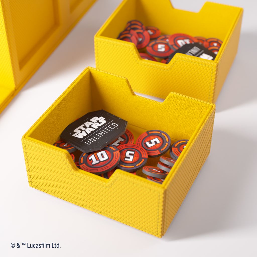 Gamegenic - Star Wars: Unlimited Double Deck Pod Yellow