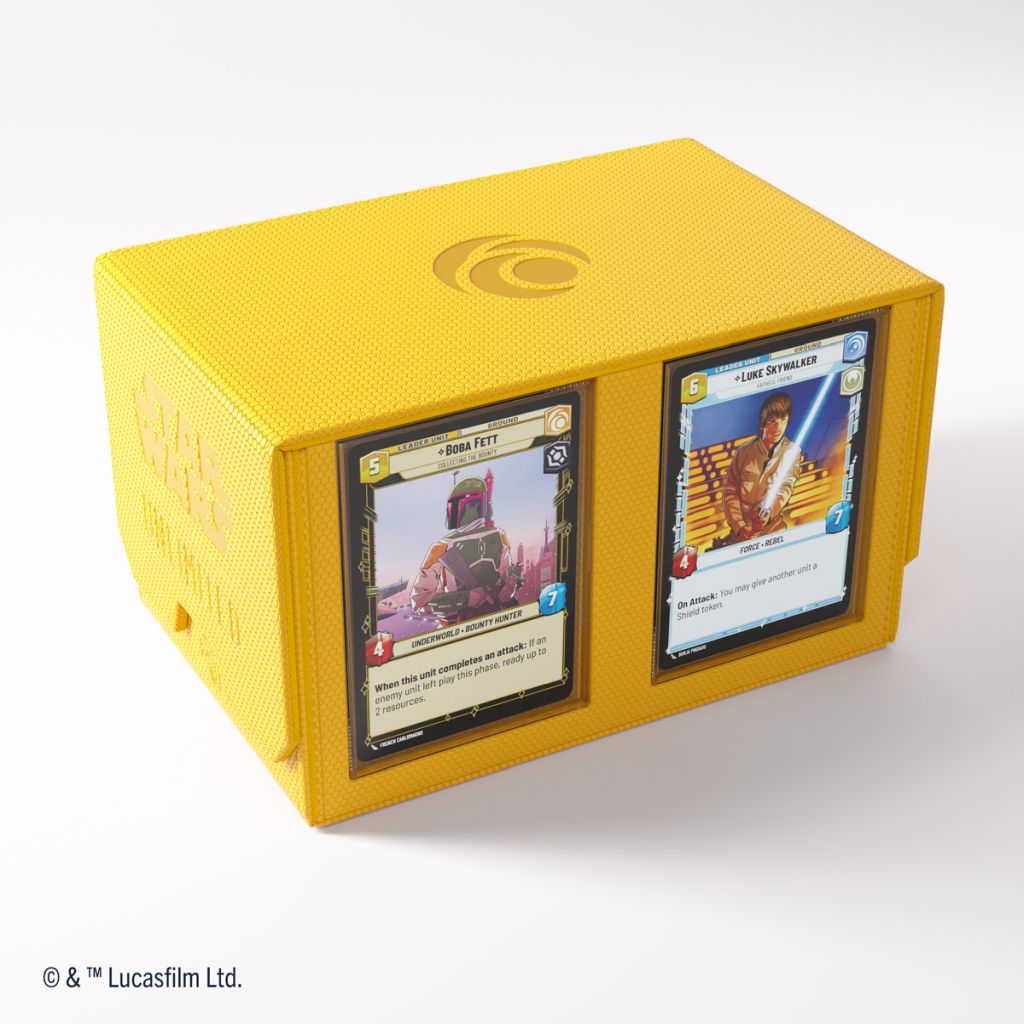 Gamegenic - Star Wars: Unlimited Double Deck Pod Yellow