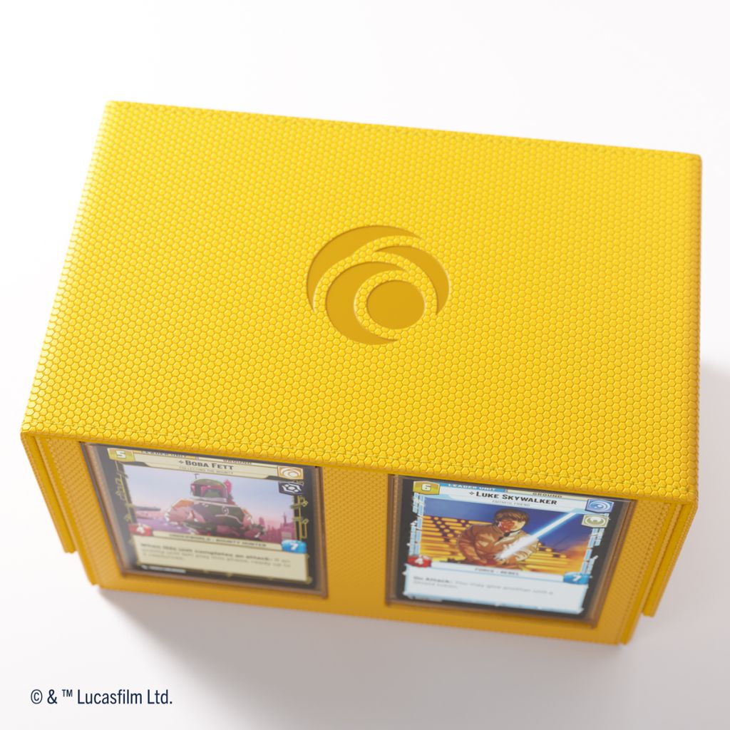 Gamegenic - Star Wars: Unlimited Double Deck Pod Yellow