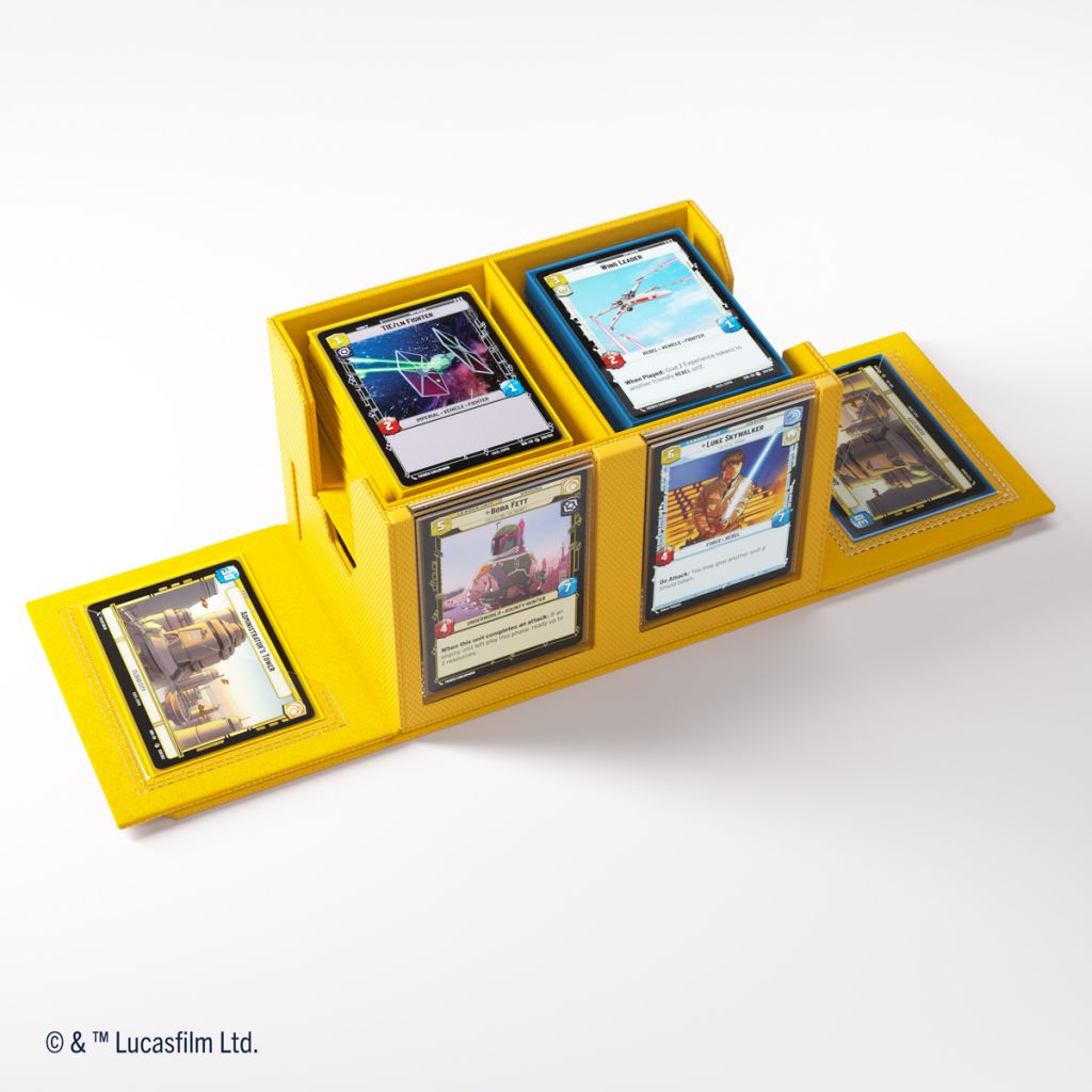 Gamegenic - Star Wars: Unlimited Double Deck Pod Yellow