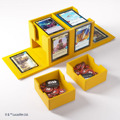 Gamegenic - Star Wars: Unlimited Double Deck Pod Yellow