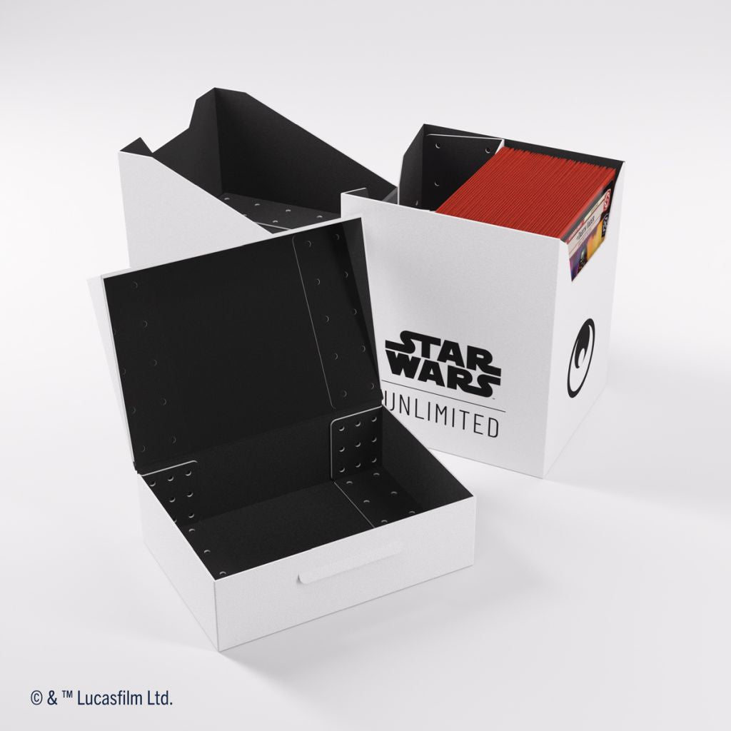 Gamegenic - Star Wars: Unlimited Soft Crate White / Black