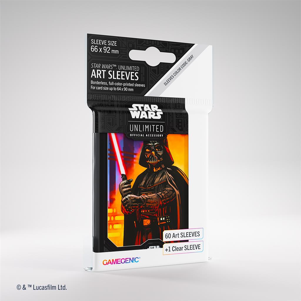 Gamegenic - Star Wars: Unlimited Art Sleeves - Darth Vader ab 08.03.2023
