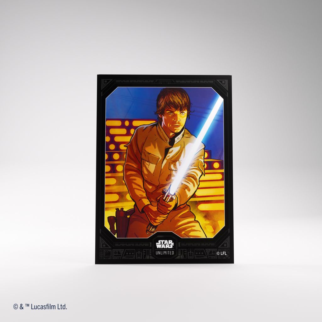 Gamegenic - Star Wars: Unlimited Art Sleeves Double Sleeving Pack - Luke Skywalker ab 08.03.2023