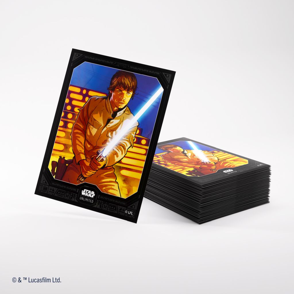 Gamegenic - Star Wars: Unlimited Art Sleeves Double Sleeving Pack - Luke Skywalker ab 08.03.2023