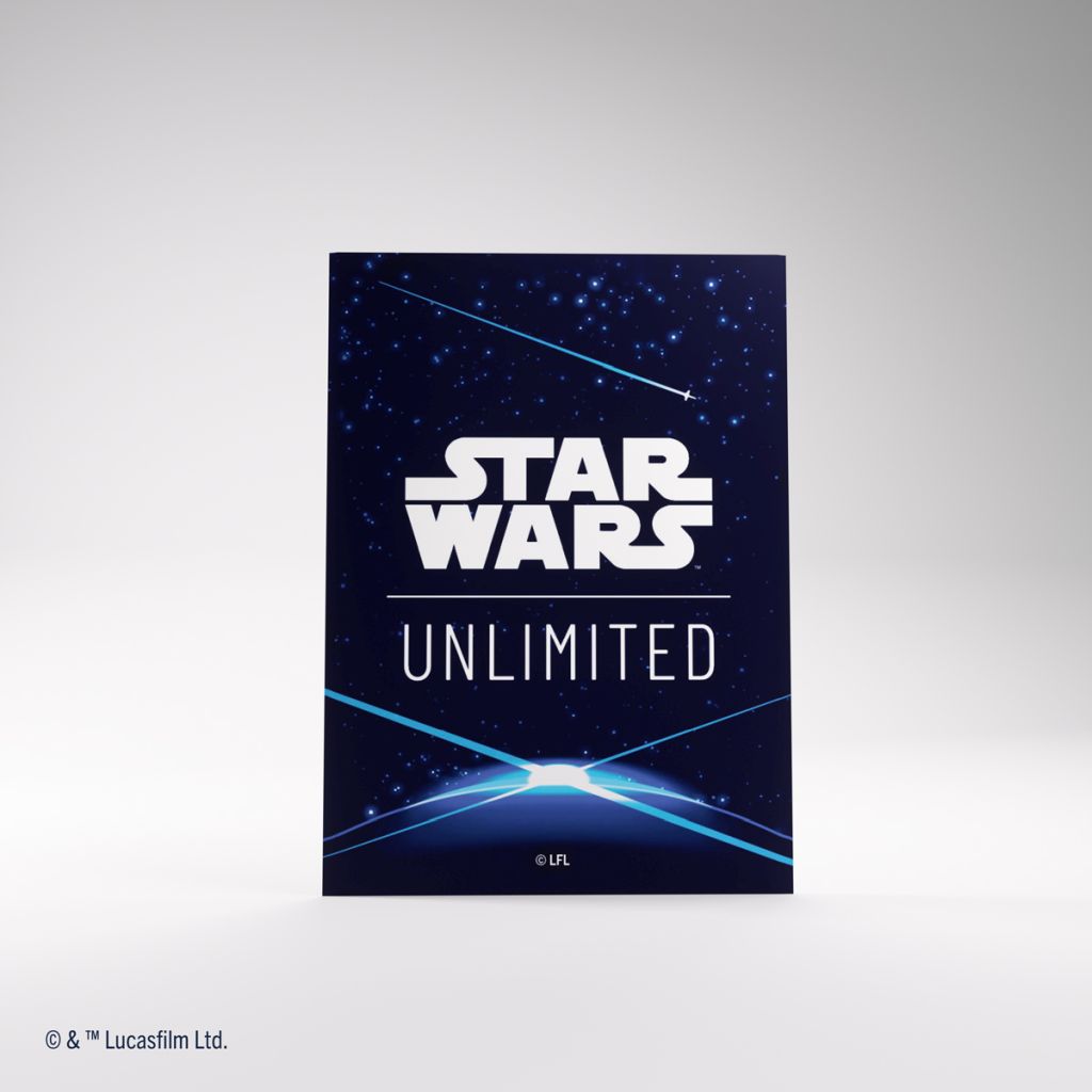 Gamegenic - Star Wars: Unlimited Art Sleeves Double Sleeving Pack - Space Blue