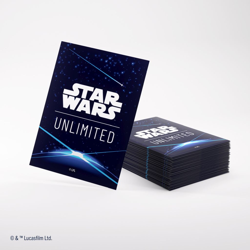 Gamegenic - Star Wars: Unlimited Art Sleeves Double Sleeving Pack - Space Blue