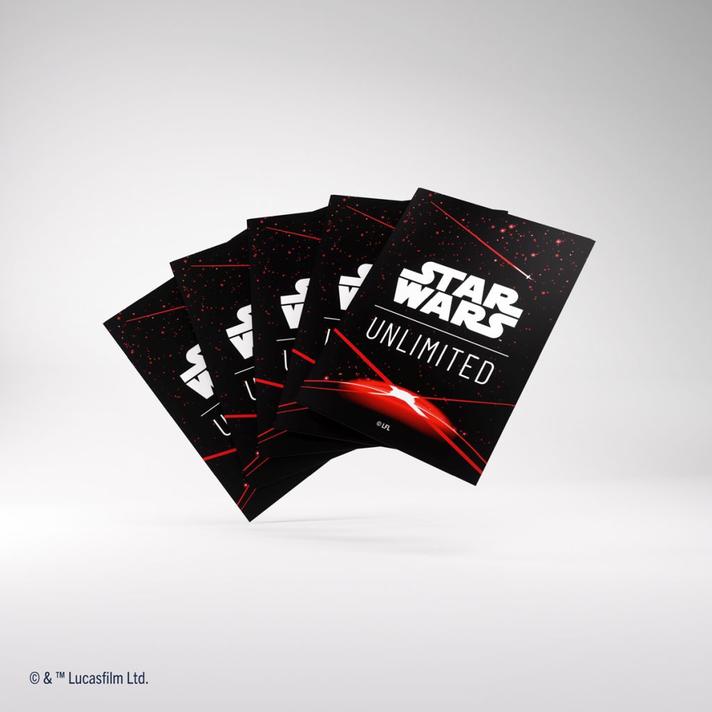 Gamegenic - Star Wars: Unlimited Art Sleeves Double Sleeving Pack - Space Red ab 08.03.2023