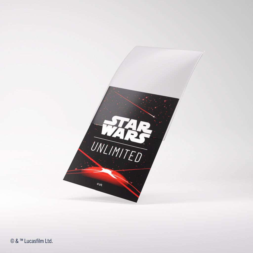 Gamegenic - Star Wars: Unlimited Art Sleeves Double Sleeving Pack - Space Red