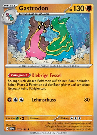 Stürmische Funken - Pokemon & Trainerkarten