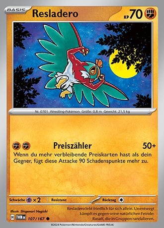 Maskerade im Zwielicht - Pokemon & Trainerkarten - Reverse Holo