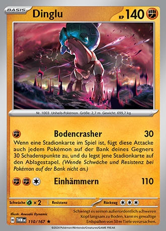 Maskerade im Zwielicht - Pokemon & Trainerkarten - Reverse Holo