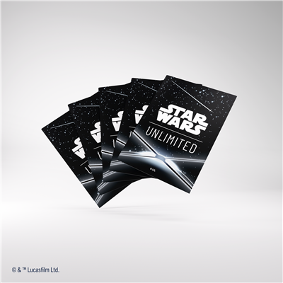 Gamegenic - Star Wars: Unlimited Art Sleeves - Card Back Black ab 08.11.2024