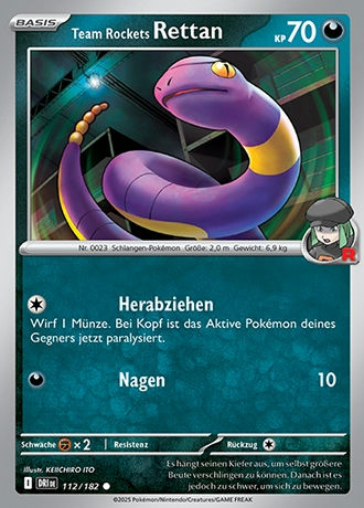 Ewige Rivalen - Pokemon & Trainerkarten - Reverse Holo