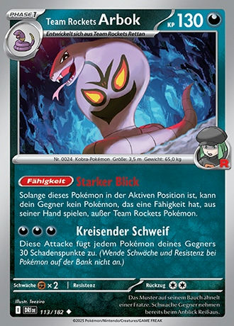 Ewige Rivalen - Pokemon & Trainerkarten - Reverse Holo