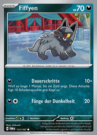 Maskerade im Zwielicht - Pokemon & Trainerkarten - Reverse Holo