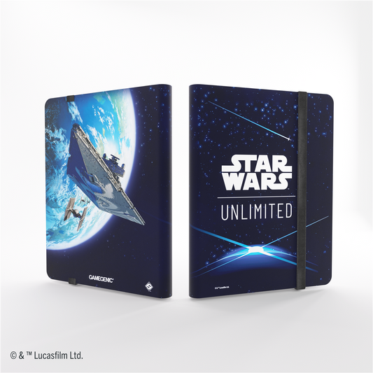 Gamegenic - Star Wars: Unlimited 18-Pocket Album - Card Back Blue ab 14.03.2025