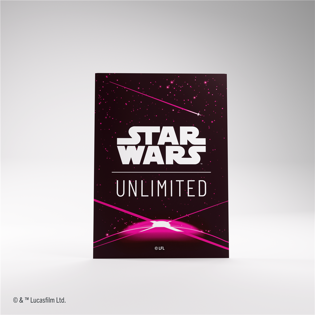 Gamegenic - Star Wars: Unlimited Art Sleeves - Card Back Magenta ab 14.03.2025