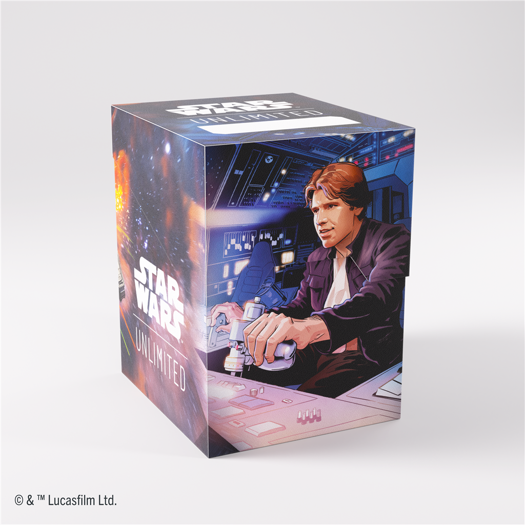 Gamegenic - Star Wars: Unlimited Soft Crate - Han Solo/Millenium Falcon ab 14.03.2025