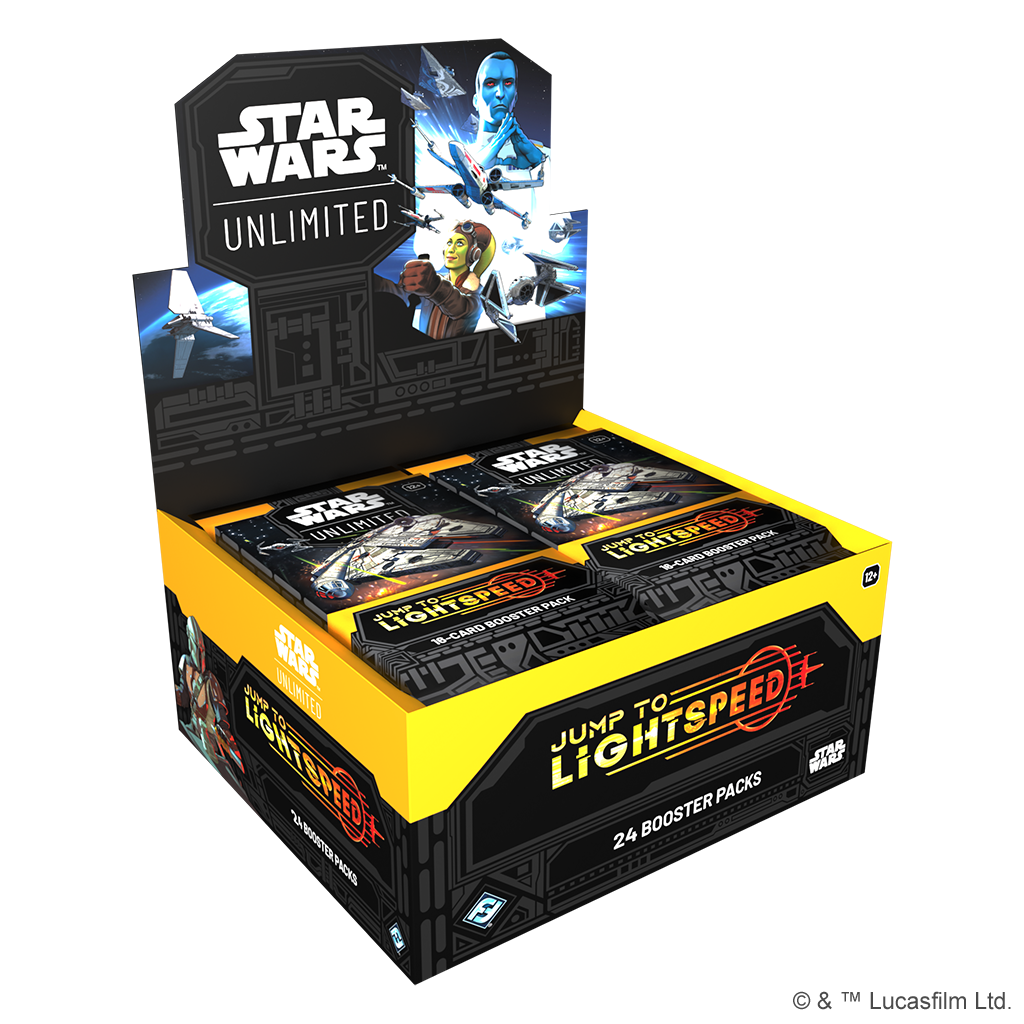 FFG - Star Wars: Unlimited - Jump to Lightspeed Booster Display (24 Booster) - Englisch ab 14.03.2025