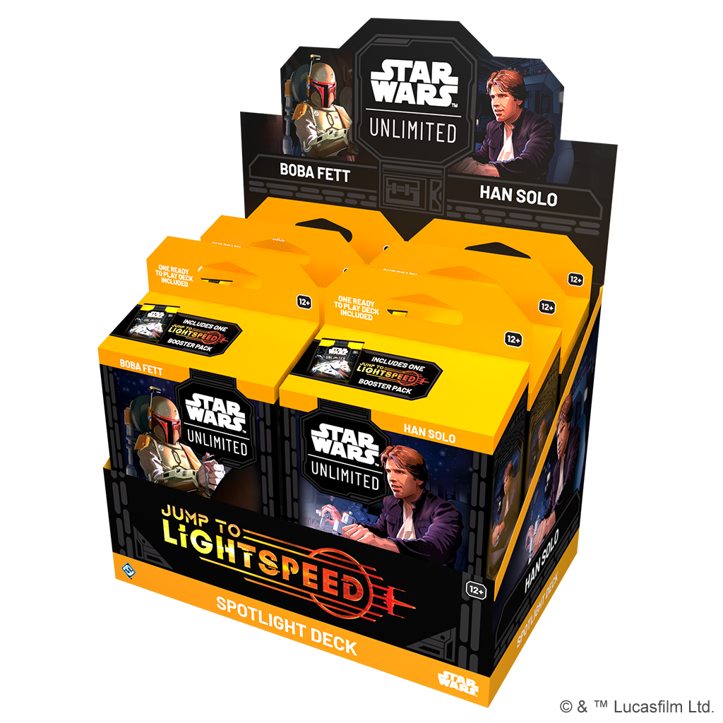 FFG - Star Wars: Unlimited - Umschalten auf Lichtgeschwindigkeit Spotlight Deck (2 verschiedene) - Deutsch ab 14.03.2025