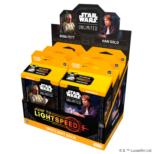 FFG - Star Wars: Unlimited - Jump to Lightspeed Spotlight Deck (2 verschiedene) - Englisch ab 14.03.2025