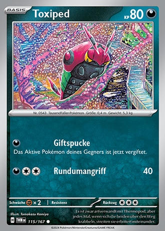 Maskerade im Zwielicht - Pokemon & Trainerkarten - Reverse Holo