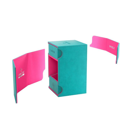 Gamegenic - Watchtower 100+ XL EXCLUSIVE LINE Teal / Pink Deck Box