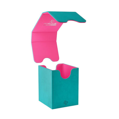 Gamegenic - Squire 100+ XL EXLUSIVE LINE Teal / Pink Deck Box
