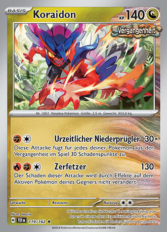 Gewalten der Zeit - Pokemon & Trainerkarten - Reverse Holo