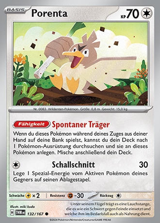 Maskerade im Zwielicht - Pokemon & Trainerkarten - Reverse Holo