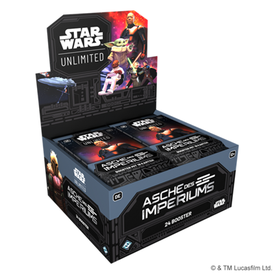 FFG - Star Wars: Unlimited - Asche des Imperiums Booster Display (24 Booster) - Deutsch ab 10.07.2026