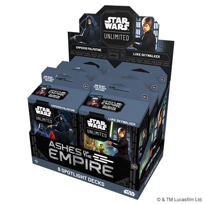 FFG - Star Wars: Unlimited - Ashes of the Empire Spotlight Deck (2 verschiedene) - Englisch ab 10.07.2026
