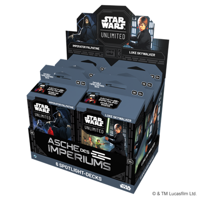 FFG - Star Wars: Unlimited - Asche des Imperiums Spotlight Deck (2 verschiedene) - Deutsch ab 10.07.2026