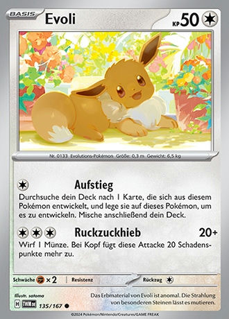 Maskerade im Zwielicht - Pokemon & Trainerkarten - Reverse Holo