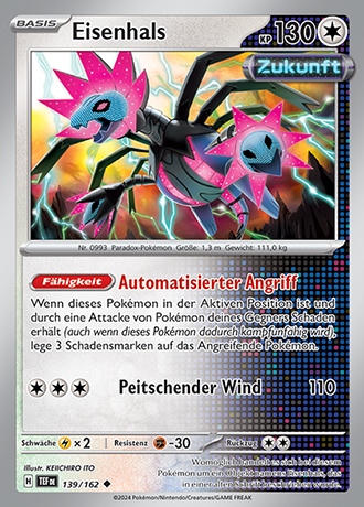 Gewalten der Zeit - Pokemon & Trainerkarten - Reverse Holo